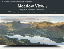 Tablet Screenshot of meadowviewtirril.co.uk